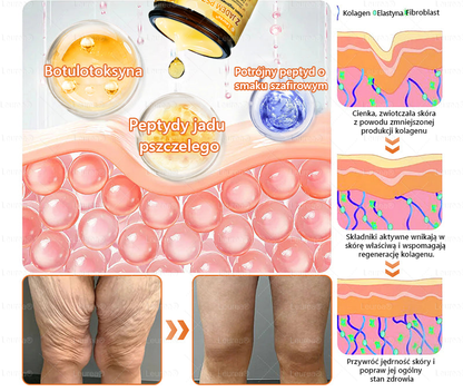 ✨Leurea® Krem Regenerujący z Jadem Pszczelim - Naturalna regeneracja skóry, wygładzenie zmarszczek i promienna cera-50 ml