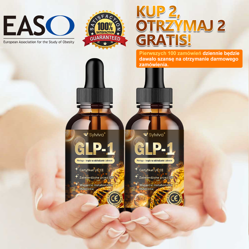 🔥Polecane przez Klinikę Mayo | Oficjalny sklep | Sylviva® GLP-1 Moringa – krople na odchudzanie i zdrowie 🔥 (Spalacz tłuszczu o jakości spożywczej – opracowany przez Towarzystwo Otyłości)