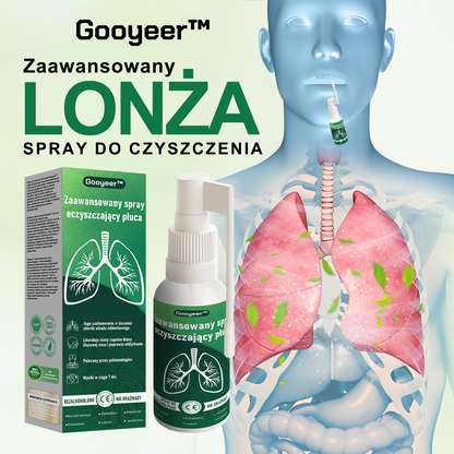 Gooyeer™ Zaawansowany spray do oczyszczania płuc – 🫁 zdrowe płuca, wsparcie odporności, detoksykacja i łatwiejsze oddychanie – Certyfikat CE