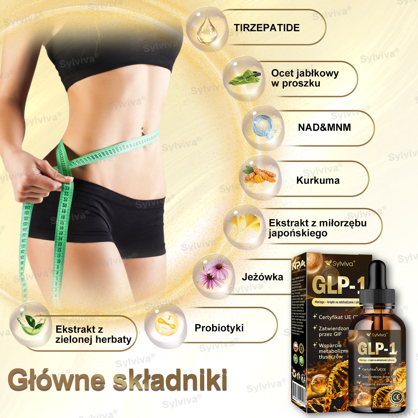 🔥Polecane przez Klinikę Mayo | Oficjalny sklep | Sylviva® GLP-1 Moringa – krople na odchudzanie i zdrowie 🔥 (Spalacz tłuszczu o jakości spożywczej – opracowany przez Towarzystwo Otyłości)